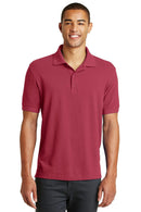 Eddie Bauer Cotton Pique Polo. EB100-Polos/knits-Red Rhubarb-4XL-JadeMoghul Inc.