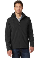 Eddie Bauer Hooded Soft Shell Parka. EB536-Outerwear-Black-4XL-JadeMoghul Inc.