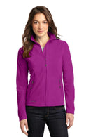 Eddie Bauer Ladies Full-Zip microFleece Jacket. EB225-Ladies-Deep Magenta-4XL-JadeMoghul Inc.