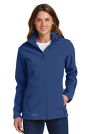 Eddie Bauer Ladies Hooded Soft Shell Parka. EB537-Outerwear-Admiral Blue-4XL-JadeMoghul Inc.