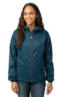 Eddie Bauer - Ladies Packable Wind Jacket. EB501-Outerwear-Adriatic Blue-4XL-JadeMoghul Inc.