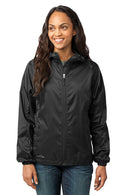 Eddie Bauer - Ladies Packable Wind Jacket. EB501-Outerwear-Black-4XL-JadeMoghul Inc.