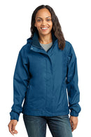 Eddie Bauer - Ladies Rain Jacket. EB551-Ladies-Deep Sea Blue/Dark Adriatic-4XL-JadeMoghul Inc.