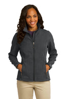 Eddie Bauer Ladies Shaded Crosshatch Soft Shell Jacket. EB533-Outerwear-Grey-4XL-JadeMoghul Inc.