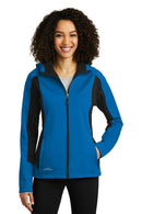 Eddie Bauer Ladies Trail Soft Shell Jacket. EB543-Outerwear-Expedition Blue/ Black-4XL-JadeMoghul Inc.