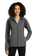 Eddie Bauer Ladies Trail Soft Shell Jacket. EB543-Outerwear-Metal Grey/ Grey Steel-4XL-JadeMoghul Inc.