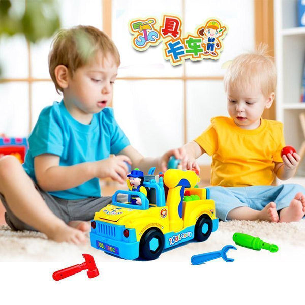 Educational Toys Electric Car Huile789 Innovative Learning Toy Car Toys Children Free Delivery Children's Toys Electric Tool Car--JadeMoghul Inc.