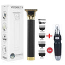 Electric Clipper Mower+Nose Hair Trimmer Professional Barber Hair Cutter Beard Shaving Machine for Men Rechargeable Razor Shaver AExp