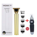 Electric Clipper Mower+Nose Hair Trimmer Professional Barber Hair Cutter Beard Shaving Machine for Men Rechargeable Razor Shaver AExp
