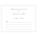 Elegant Script RSVP Purple (Pack of 1)-Weddingstar-Lavender-JadeMoghul Inc.