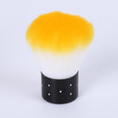 Elite99 Nail tools Brush For Acrylic & UV Gel Nail Art Dust Clean Brush Manicure Pedicure Tool-Yellow-JadeMoghul Inc.
