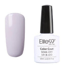 Elite99 New Style 1pcs Nail Gel Polish Soak Off Gel 10ml Long Lasting UV Gel Colorful Polishes Nair Art 12 Gray Colors Choose-24-JadeMoghul Inc.