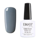 Elite99 New Style 1pcs Nail Gel Polish Soak Off Gel 10ml Long Lasting UV Gel Colorful Polishes Nair Art 12 Gray Colors Choose-9-JadeMoghul Inc.
