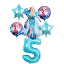 Elsa Anna Princess Balloons