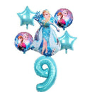 Elsa Anna Princess Balloons