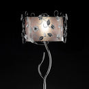 Elva Traditional Floor Lamp-Floor Lamps-Silver, Chrome-Metal-JadeMoghul Inc.