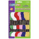EMBROIDERY THREAD 12 ASSRTD COLORS-Arts & Crafts-JadeMoghul Inc.
