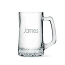 Engraved Glass Beer Mugs Gift for Men (Pack of 1)-Personalized Gifts By Type-JadeMoghul Inc.