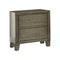 Enrico I Contemporary Style Night Stand, Gray Finish-Nightstands and Bedside Tables-Gray-Solid Wood Wood Veneer & Others-JadeMoghul Inc.