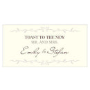 Equestrian Love Small Ticket Vintage Pink (Pack of 120)-Reception Stationery-Black-JadeMoghul Inc.