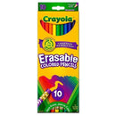 ERASABLE COLORED PENCILS 10 COLOR-Arts & Crafts-JadeMoghul Inc.