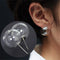 ES964 Cute Women Stud Earrings Fashion Jewelry Brincos Transparent Ball Bubble Earing 2017 pendientes mujer boucles Bijoux NEW--JadeMoghul Inc.