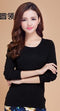 European Style Women Basic Casmere Sweater-Black-L-JadeMoghul Inc.