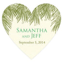 Evergreen Heart Sticker Berry (Pack of 1)-Wedding Favor Stationery-Chocolate Brown-JadeMoghul Inc.