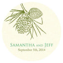 Evergreen Large Sticker Berry (Pack of 1)-Wedding Favor Stationery-Willow Green-JadeMoghul Inc.