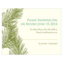 Evergreen RSVP Berry (Pack of 1)-Weddingstar-Willow Green-JadeMoghul Inc.