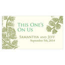 Evergreen Small Ticket Berry (Pack of 120)-Reception Stationery-Aqua Blue-JadeMoghul Inc.