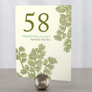 Evergreen Table Number Numbers 1-12 Chocolate Brown (Pack of 12)-Table Planning Accessories-Berry-85-96-JadeMoghul Inc.