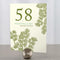 Evergreen Table Number Numbers 1-12 Chocolate Brown (Pack of 12)-Table Planning Accessories-Chocolate Brown-1-12-JadeMoghul Inc.