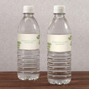 Evergreen Water Bottle Label Berry (Pack of 1)-Wedding Ceremony Stationery-Aqua Blue-JadeMoghul Inc.