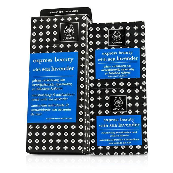 Express Beauty Moisturizing & Antioxidant Mask with Sea Lavender - 6x(2x8ml)-All Skincare-JadeMoghul Inc.