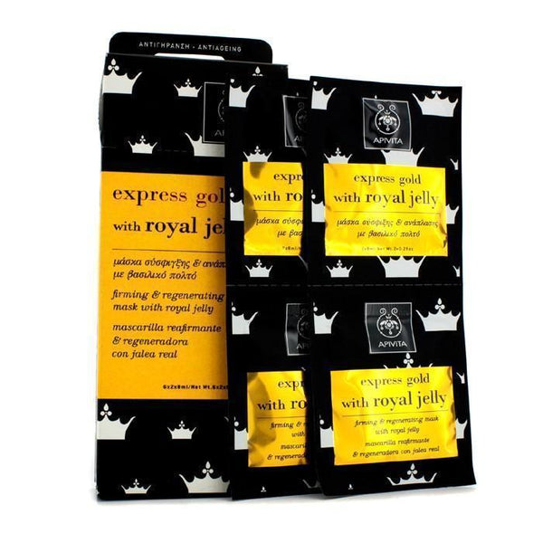 Express Gold Firming & Regenrating Mask with Royal Jelly - 6x(2x8ml)-All Skincare-JadeMoghul Inc.