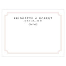 Expressions Note Card Vintage Pink Text With White Background (Pack of 1)-Weddingstar-Purple Text With White Background-JadeMoghul Inc.