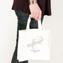 Expressions Personalized Tote Bag Mini Tote with Gussets Vintage Pink (Pack of 1)-Personalized Gifts By Type-Peacock Green-JadeMoghul Inc.