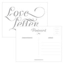 Expressions Post Card Vintage Pink Text With White Background (Pack of 1)-Weddingstar-Harvest Gold Text With White Background-JadeMoghul Inc.