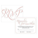 Expressions RSVP Vintage Pink Text With White Background (Pack of 1)-Weddingstar-Red Text With White Background-JadeMoghul Inc.