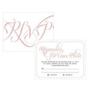 Expressions RSVP Vintage Pink Text With White Background (Pack of 1)-Weddingstar-Vintage Pink Text With White Background-JadeMoghul Inc.