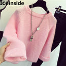 Extra Soft Basic Sweater-beige white-One Size-JadeMoghul Inc.
