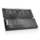 Eyeshadow Palette (12x Eyeshadow, 2x Applicator) - Smokey - 12g/0.42oz-Make Up-JadeMoghul Inc.