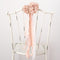 Fabric Ruffle Flower - Small Vintage Pink (Pack of 1)-Ceremony Decorations-JadeMoghul Inc.