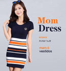 Family Matching Clothing - T-shirt Outfits Mother And Daughter Dress-mom dress-M-JadeMoghul Inc.