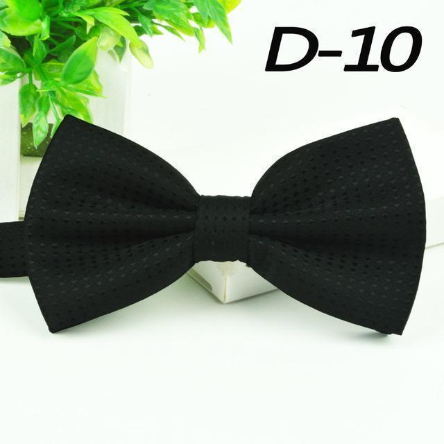 Fashion Bow Tie 2016 New Formal Party Apparel Accessory Mens Ties Spot Style Multicolor Butterfly Polyester Dot gents Bowtie-D010-JadeMoghul Inc.