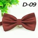 Fashion Bow Tie 2016 New Formal Party Apparel Accessory Mens Ties Spot Style Multicolor Butterfly Polyester Dot gents Bowtie-D09-JadeMoghul Inc.