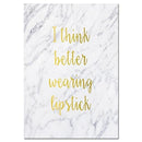 Fashion Canvas Art Poster Print Perfume Eyelashes Marble Painting Nordic Style Wall Picture for Living Room Decor-A4 21x30cm No Frame-Picture 5-JadeMoghul Inc.