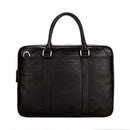 Fashion Casual Business Men Leather Briefcase Bag Trendy Solid Leather Mens Handbag Simple Men Bag New-Black-China-JadeMoghul Inc.