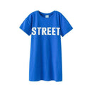 Teenager Girl Letter Printed Casual Dress